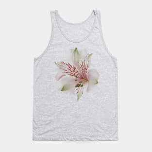 Alstroemeria - Digital Illustration of a Lily of the Incas Flower, floral Tank Top